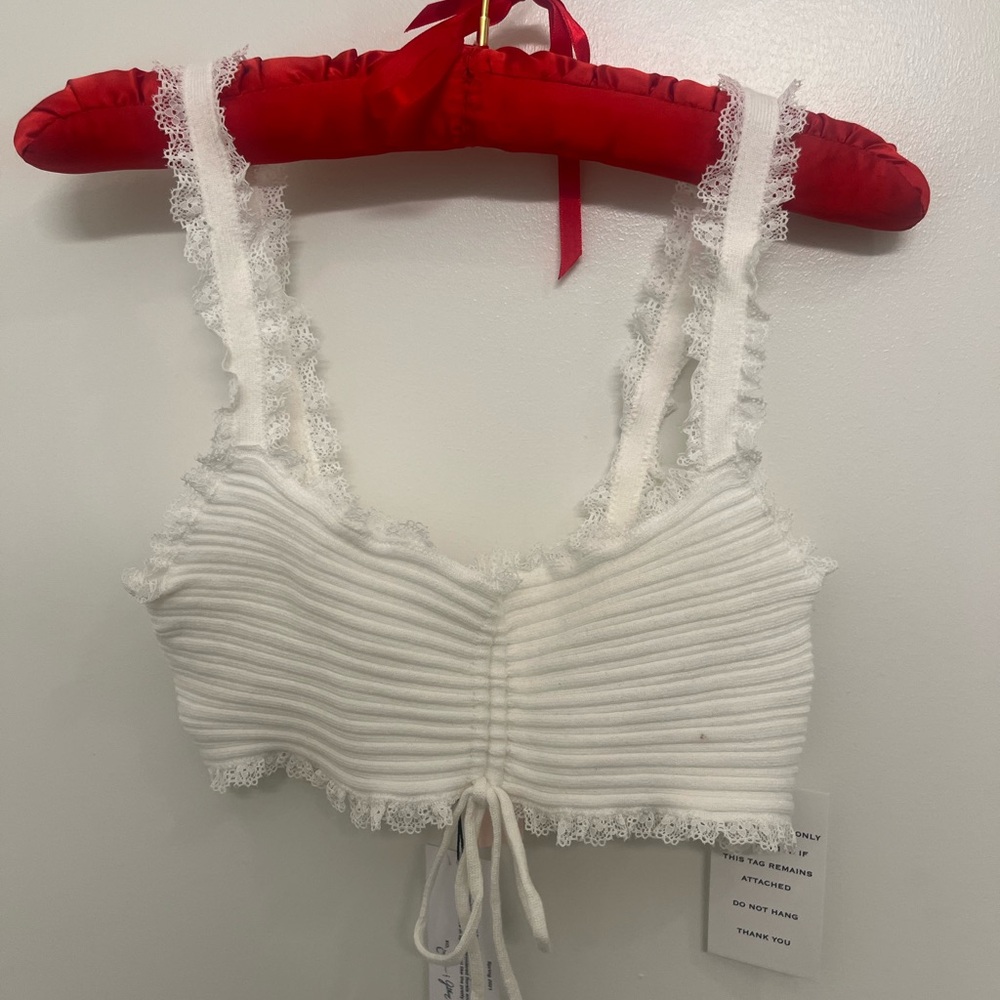 For Love And Lemons Lena Bralette Top. NWT Size M